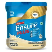 Abbott Ensure PLUS Health Drink, Vanilla Milk Powder for Seniors, 400g