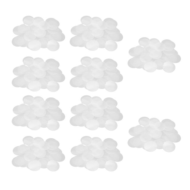 Clear Button Film, Light Portable Premium PVC Badge Button Film 200 Sheets For Craft 25MM,32MM,37MM,44MM