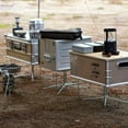 thumbnail image 4 of Soporte Caja Almacenamiento Btafrte Hierro Metal Plegable para Acampar Plateado, 4 of 9