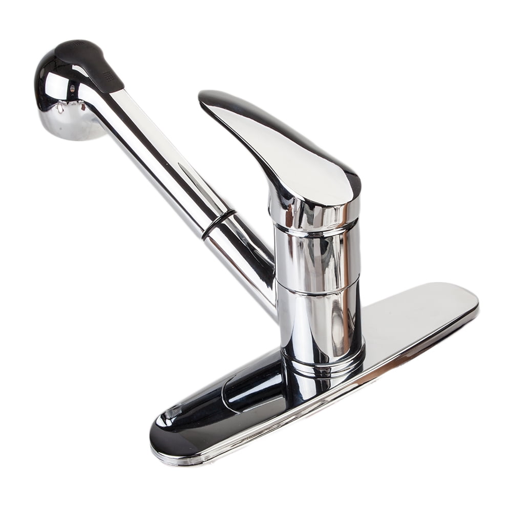 Lowestbest Kitchen Sink Faucet, All Copper Kitchen Pull Chromeplate Faucet, Chrome Lowestbest Kitchen Sink Faucet, All Copper Kitchen Pull Chromeplate Faucet, Chrome