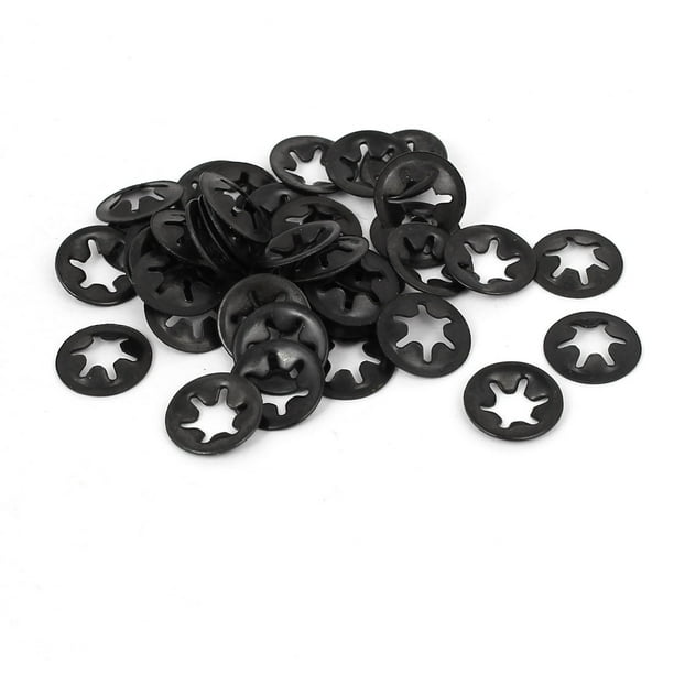 5mm x 12mm Quicklock Starlock Star Speed Lock Locking Washers 45PCS