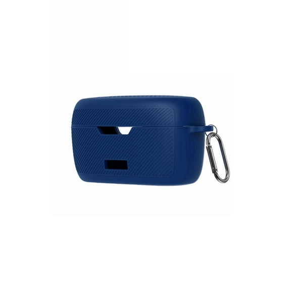 New with Buckle Silicone Dustproof Storage Shell Earphone Protective Cover Earphone Storage Case Earphone Case BLUE