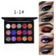 thumbnail image 2 of 15 colores Glitter Eyeshadow Paleta de sombras de ojos Makeup Pressed 1-1 Jinwen Paleta de sombras de ojos con purpurina, 2 of 2