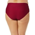 thumbnail image 3 of Terra and Sky Women's Plus Size Mid Rise Bikini Swim Bottom, 3 of 3