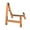 light brown, variant on Almencla Guitar Stand A Frame Musical Rack Holder Stable Non Slip Stringed Instrument Stand for Acoustic Electric Guitar Ukulele Cello wood