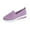 Purple, variant on CAICJ98 Women'S Fashion Sneakers Women's Sock Walking Shoes - Comfortable Mesh Slip on Easy Sneakers,Navy