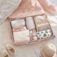 thumbnail image 5 of Makeup Pouch with Zipper, 7.1 x 3.9 x 3.1 Inch Cloth Travel Organizer for Home, Office, Lipstick, and Jewelry, 5 of 7