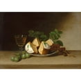 thumbnail image 3 of Raphaelle Peale 18x14 Black Modern Framed Museum Art Print Titled - Still Life with Cake (1818), 3 of 5