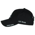 thumbnail image 3 of 7.62 Design U.S. Space Force Logo Twill Baseball Hat Black, 3 of 4