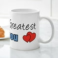 thumbnail image 5 of CafePress - World's Greatest Papou Mug - 11 oz Ceramic Mug - Novelty Coffee Tea Cup, 5 of 6