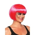 thumbnail image 1 of Bob Cut One Size Adult Costume Wig | Pink, 1 of 2