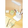 thumbnail image 6 of Desk Lamps for Home Office, Adjustable Brightness, Adjustable Gooseneck Reading Lamp,Rechargeable,Led, Eye_Protection Learning Lamp with Pen Holder, College Dorm Room Lighting Gifts,1Pcs, 6 of 8