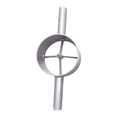 thumbnail image 4 of Divisor de bambú, separador de tubos de bambú, divisor portátil de mano compacto. Plata 4 cortes, 4 of 8