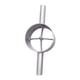 thumbnail image 4 of Divisor de bambú, divisor de tubos de bambú, herramienta manual portátil, herramienta para partir bambú, para jardineros, artesanos, patio trasero, Plata 4 cortes, 4 of 8
