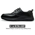 thumbnail image 6 of ulogu Men's Slip Resistant Shoes, Waterproof Oilproof Lightweight Non Slip Shoes for Men, Chef Restaurant Work Shoes (Men Size 7, Black), 6 of 9