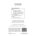 thumbnail image 2 of Compass Quilt Pattern, 2 of 2