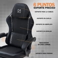 thumbnail image 2 of Silla Gamer Ergonomica Nenotech Reclinable Plus Negro, 2 of 11