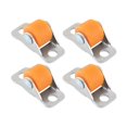 thumbnail image 2 of 4 mini ruedas para muebles, ruedas lineales resistentes al desgaste Naranja, 2 of 9
