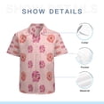 thumbnail image 7 of High Quality Hawaiian Shirts for Men Short Sleeve Aloha Beach Shirt Floral Summer Casual Button Down Shirts Blouses KYJ7WE, 7 of 7
