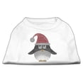 thumbnail image 3 of Christmas Pet Dog  Cat Shirt Rhinestone, "Santa Penguin", 3 of 11