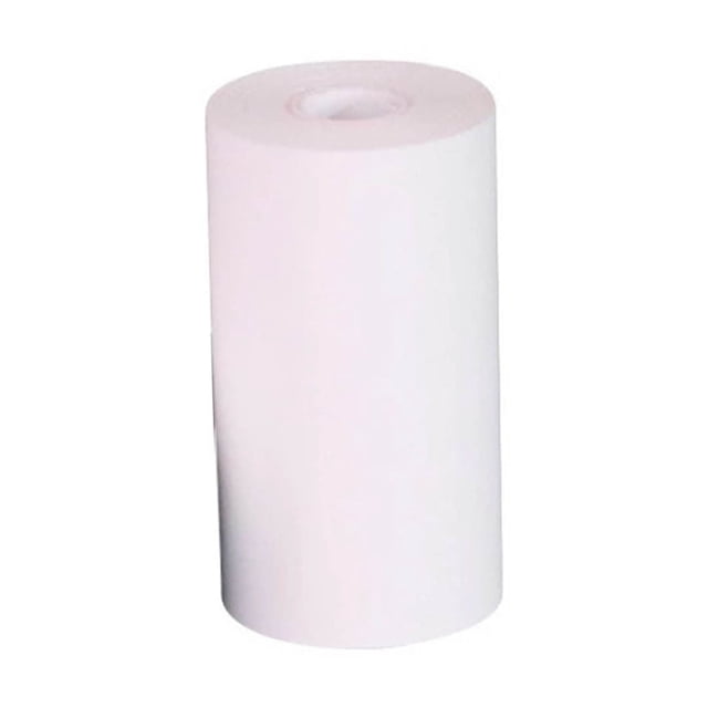 Liquidación de papel para impresora, papel térmico para caja registradora de 57 x 25 mm, sin núcleo tubular, para recibos de comida para llevar de supermercado, papel de impresión con preguntas