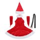 thumbnail image 1 of 5 uds., Vestido de Navidad para mujer, ropa de cosplay sin mangas, traje de Santa, disfraz de Navidad, talla M (sombrero de Navidad + vestido + guantes + cinturón), 1 of 6