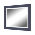 thumbnail image 3 of Hitchcock-Butterfield Wayfarer II Navy and White Mirror, 3 of 5