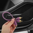 thumbnail image 4 of LOLIPPYY 1Pack Speaker Wire Connector Purple Copper Plastic Built-in Amplifier for Audio Devices, 4 of 8