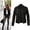 Classic Black, variant on Chic Babe Bomber Jacket In Quilted Satin