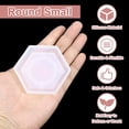 thumbnail image 3 of Uxcell 2 Pcs Moldes de Silicona para Posavasos en Forma de Nube Grande para Manualidades DIY, 3 of 6