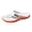 Orange, variant on Rokment Mens Orthopedic Flip Flops Comfortable Non Slip Air Cushion Arch Support Walking Slip on Thong Beach Slippers Barefoot Water Sandals for Indoor Outdoor Black Size 6
