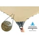 thumbnail image 5 of Malla Sombra 8x5 Mts Beige Reforzada 100% INMATMEX Malla Sombra Impermeable Contra Agua Color beige  Medida 8x5, Waterproof Shade Mesh 100%, 5 of 6