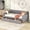 Gray, variant on Upholstered twin daybed with drawers for extra space / Sturdy pine legs, air - moving support, easy setup