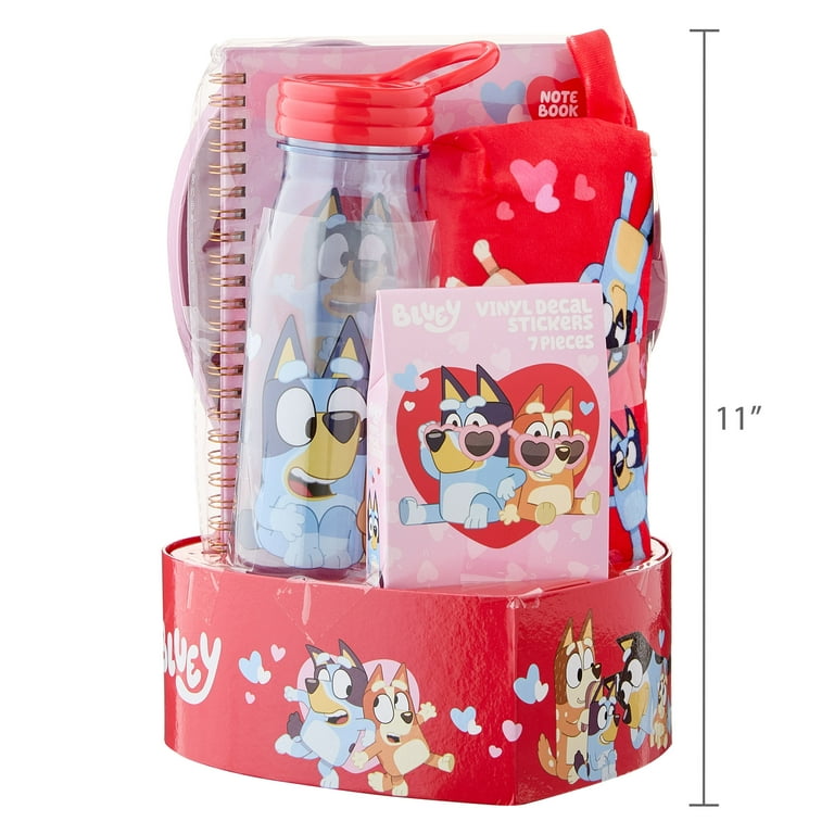 Bluey Heart Box Valentines Gift Set - Walmart.com