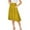 Yellow, variant on Aofany Summer Skirts for Women High Waist Irregular Hem Skirt Midi Skirt Casual Flowy Swing A Line Skirts with Pockets