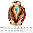 thumbnail image 2 of Southwest Tribal Blanket Men's Women Vintage 3D Hooded Sweatshirt - All-Season Loose Fit Streetwear, 2 of 6