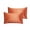 Orange, variant on 2 Pack Envelope Closure Pillowcases, Soft Polyester Pillow Cases for Hair and Skin, Bedroom and Dorm Room Bedding