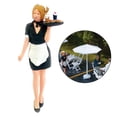 thumbnail image 3 of Figuras de Personas perfecl 1:64 Modelo a escala 1:64 Camarera negro, 3 of 8