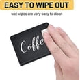 thumbnail image 4 of Mini Chalkboards Signs With Liquid Chalk Marker, Small Wooden Chalkboard Labels With Support Easels, Place Cards20pcs, 4 of 5