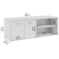 thumbnail image 2 of Studio C Low Storage Cabinet with Doors and Shelves, 2 of 10