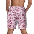 thumbnail image 4 of Goofa Flower Butterfly Printed Men's Swim Trunks Board Shorts Quick Dry Mens Swimming Trunks with Compression Liner,Breathable Fit Hawaii Beach Shorts-Large, 4 of 9
