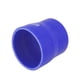 thumbnail image 1 of 64mm 70mm Recto Tubo Reductor de Aire Frío Enfriamiento Silicon Azul, 1 of 2