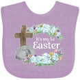 thumbnail image 3 of Inktastic It's My 1st Easter with Cross and Flowers Boys or Girls Baby Bib, 3 of 4