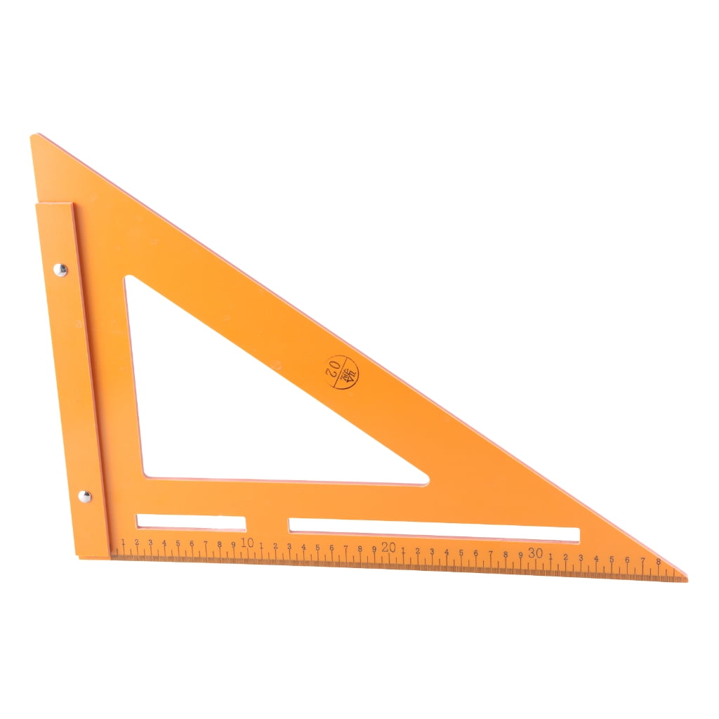 Woodworking Tool Ruler 3D Measuring Ruler Protractor Scribing Ruler Hole Positioning Marking Ruler