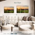 thumbnail image 4 of Elephant Stock Willamette Vineyard Wall Art - Horizontal Multi Panel Canvas - Living Room Wall Decor - Nature Multi Panel - Green And Brown Decor - 45" x 28", 4 of 8