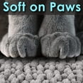thumbnail image 7 of CatGuru Waterproof Non-Slip Machine Washable Cat Litter Mat, Extra Large, 36-Inch x 28-Inch, Grey, 7 of 7