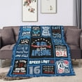 thumbnail image 3 of 18 Year Old Boy Gifts Blanket 60"x50", Coolest Gifts for 18 Year Old Boy, Birthday Gift for 18 Year Old Boy, 18 Year Old Boy Gift Ideas, 18th Birthday Decorations for Boys, 18th Birthday Boy, 3 of 5