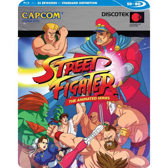 Serie de televisión animada Blu-ray Discotek Media Street Fighter