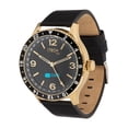 thumbnail image 2 of iTech Duo Hybrid Smart Watch with Black Strap & Gold Case Anadigi WristWatch, 2 of 2