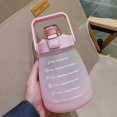 thumbnail image 2 of Water Bottles Large-Capacity Gradient Color Leakproof Bpa-Free Portable Outdoor 14000ml With Straw, 2 of 13
